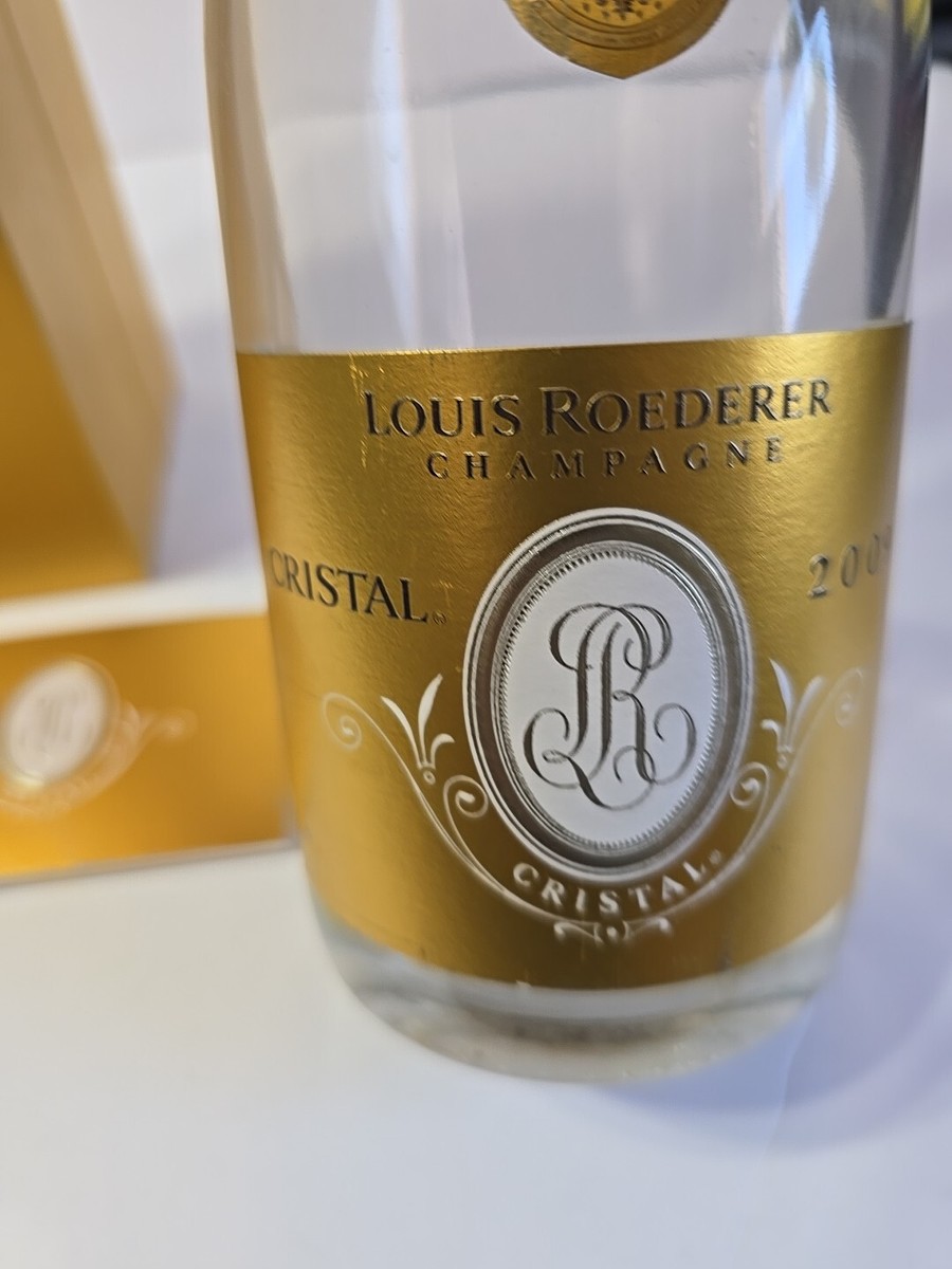 2009 Cristal Champagne Louis Roederer Empty Bottle With Box