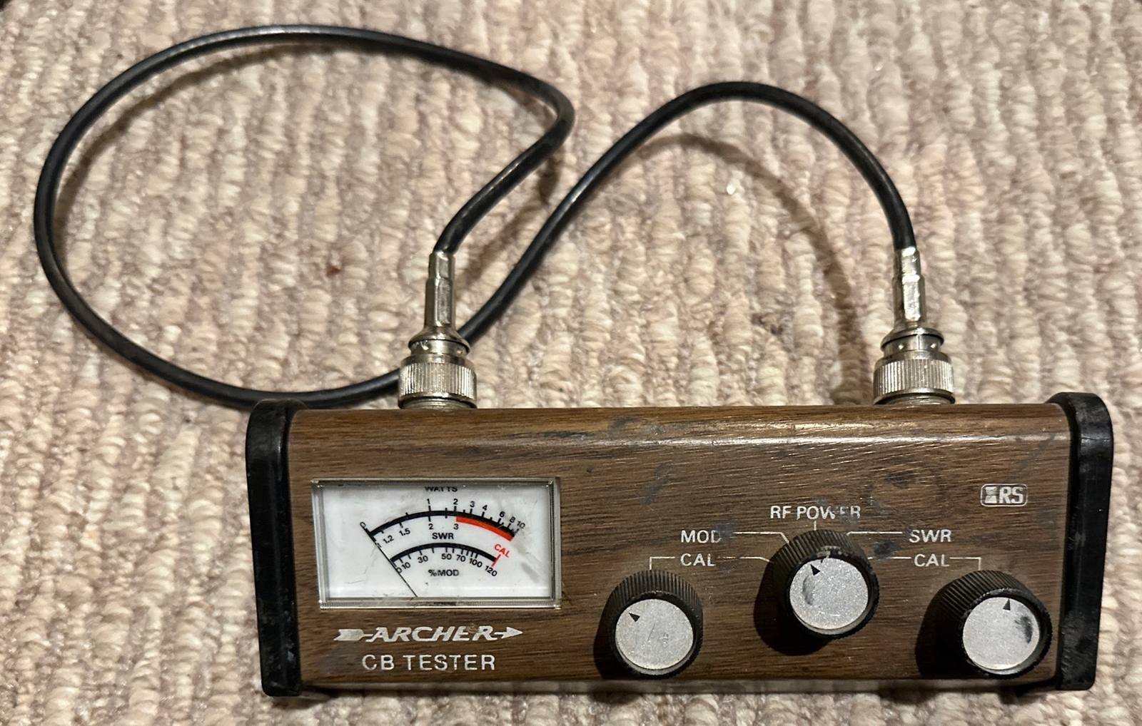 Radio Shack Archer CB Tester Model 21526 and Antenna Matcher