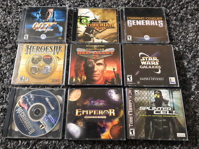 PC Game Lot | Command & Conquer | Emperor Battle For Dune | + More 