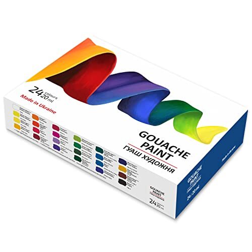 7 Artists Gouache Set Gouache 24 x 20ml | Guache Pittura | Guazzo | (p2I)