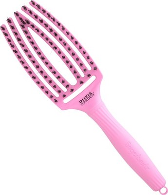 Olivia Garden Fingerbrush Combo Medium Think Pink Tokyo Pink
