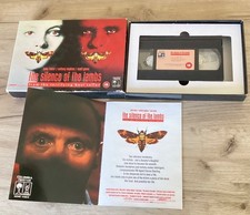 THE SILENCE OF THE LAMBS VHS PRESENTATION BOX SET…1991 …WITH BOOKLET…CVR 14973.