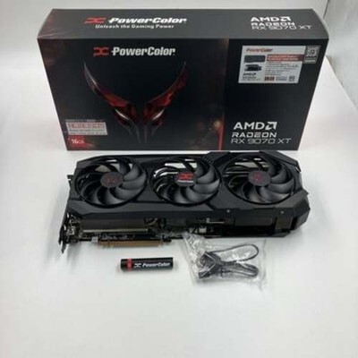 PowerColor Red Devil RX 9070 XT 16GB GDDR6 OC RDNA 4 GPU Tested w/Box PCIe5 JP