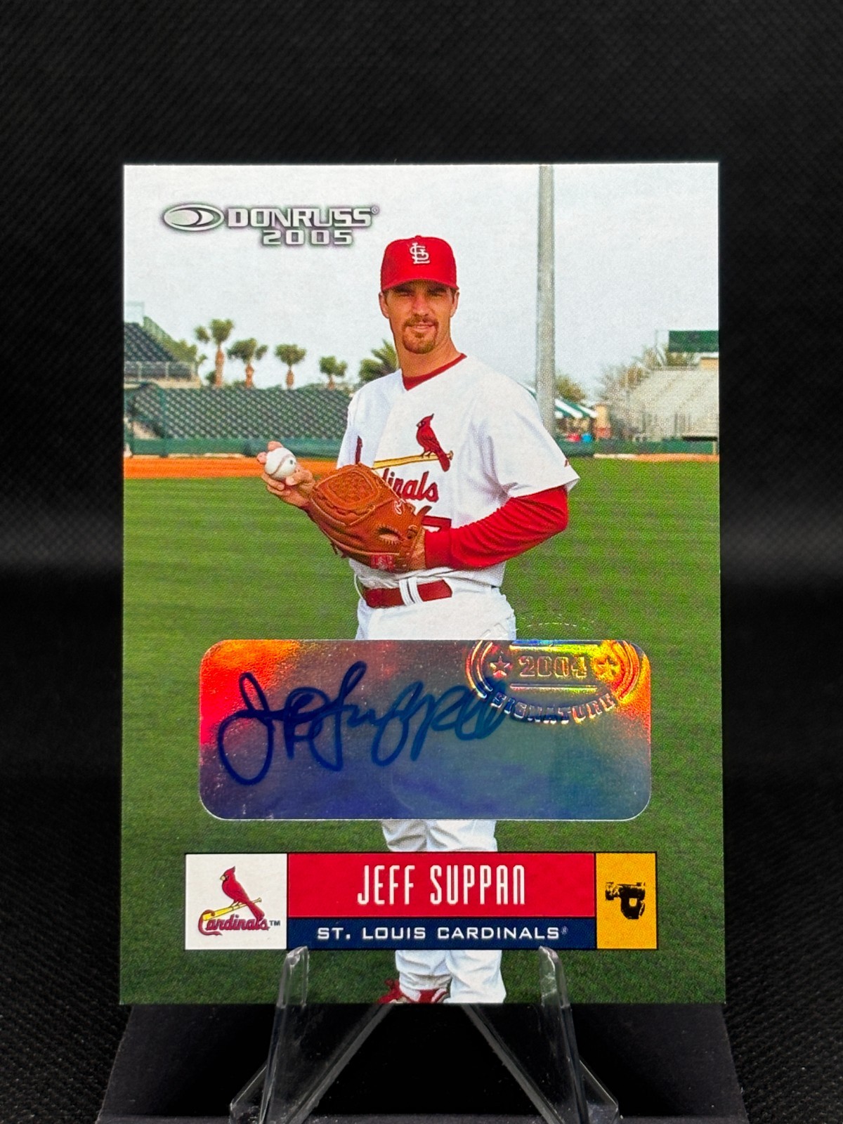 Jeff Suppan 2005 Donruss Autographs #344 St. Louis Cardinals