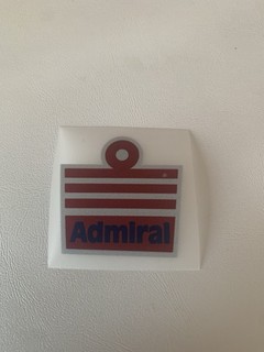 England Admiral 1982 Iron On Badge