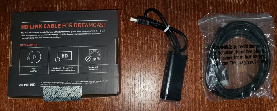 [OFFICIAL] Pound Technology HD Link Cable for the Sega Dreamcast Tested Working - Image 2 of 4