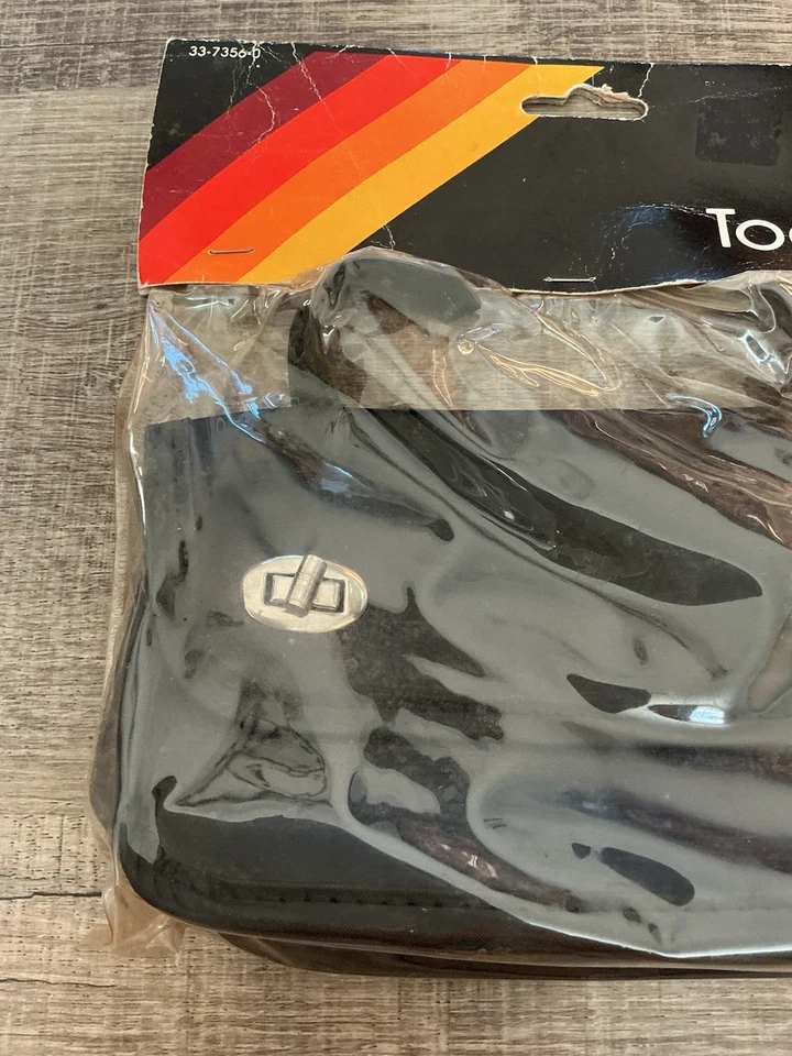 Bolso de Herramientas para Bicicleta Western Flyer De Colección Cuero Negro Hecho en EE. UU. Nuevo Antiguo Stock Foto 3 de 4