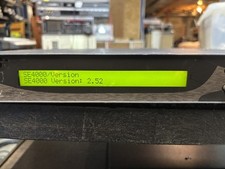 Tiernan SE4000 MPEG2 Encoder, ASI, Digital, Analog outputs