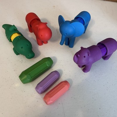 Lot SMARTMAX My First Safari Animal Magnetic Toys Elephant Alligator Hippo Rhino