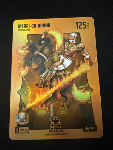 Bo Jackson Battle Arena Update MERRI-GO-ROUND Jackson Merrill Orange BF #OBF-55