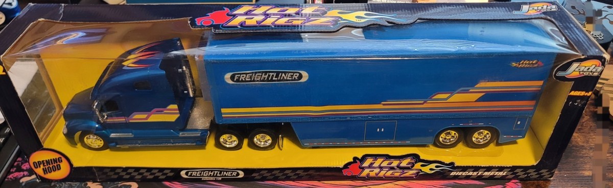 Jada Toys Freightliner 1 32 Diecast Metal Hot Rigz Opening Hood