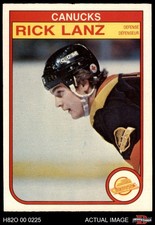 1982 O-Pee-Chee #348 Rick Lanz Canucks 7 - NM