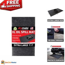 XL Oil Spill Mat 36" x 59" - Absorbent, Reusable  Waterproof Protection