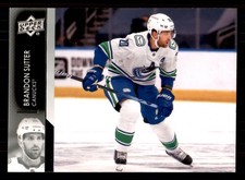 2021 Upper Deck Brandon Sutter #428  Vancouver Canucks