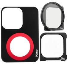 Smartphone Optical Glass Filter Kit Magnetic Plate  CPL  Black Mist 1/4 Com...