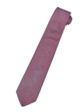 Vtg BROOKS BROTHERS MAKERS Red Blue Square Diamond Silk Tie Made in USA Italy