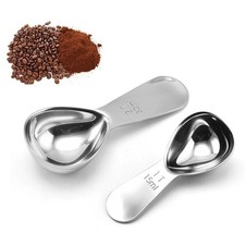 304 Stainless Steel Coffee Spoon Coffee Scoop 15ml 30ml Short Handle Tablespoon
