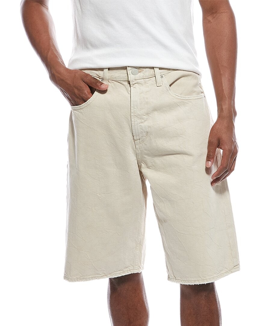 Джинсы Hudson 90-х годов мешковатые короткие мужские бежевые 33 15290₽