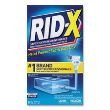 RID-X 80306 9.8 oz. Septic System Treatment Concentrated Powder (12/Carton) New