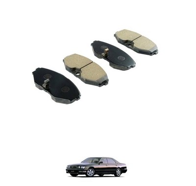 Ceramic Front Brake Pads For Nissan Cima Gloria Leopard Cedric Y32 Y33 Y34 HY33