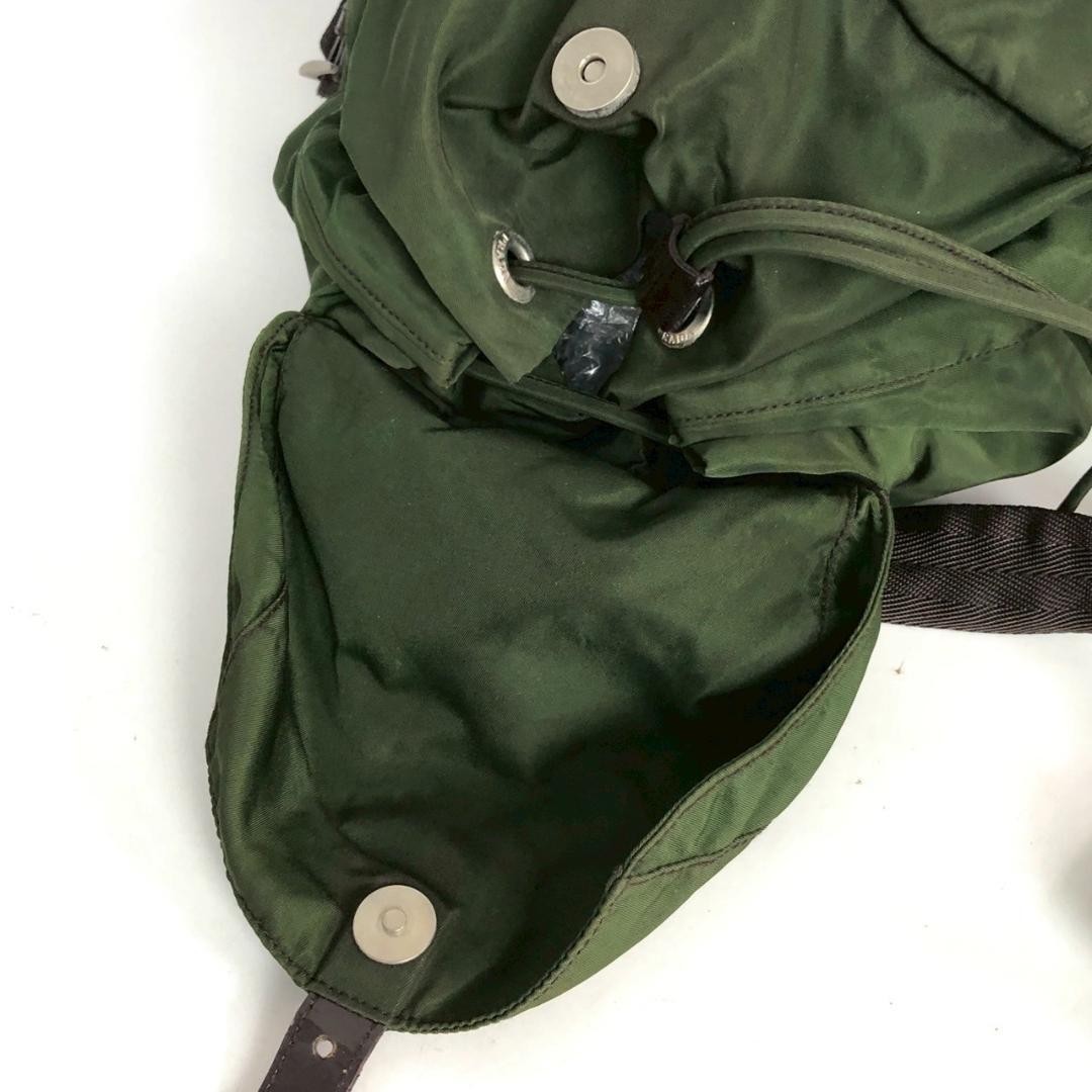 PRADA Backpack Nylon Green Brand Bag Handbag Women s Men s Brand Fashion from ja thumbnail 5