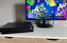 Xbox One X 1TB, console only, serviced & reseted, tested - fully working
