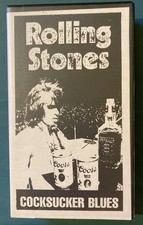 Rolling Stones C***sucker Blues  1972 Tour VHS Tape  Rare Jagger Keith Richards