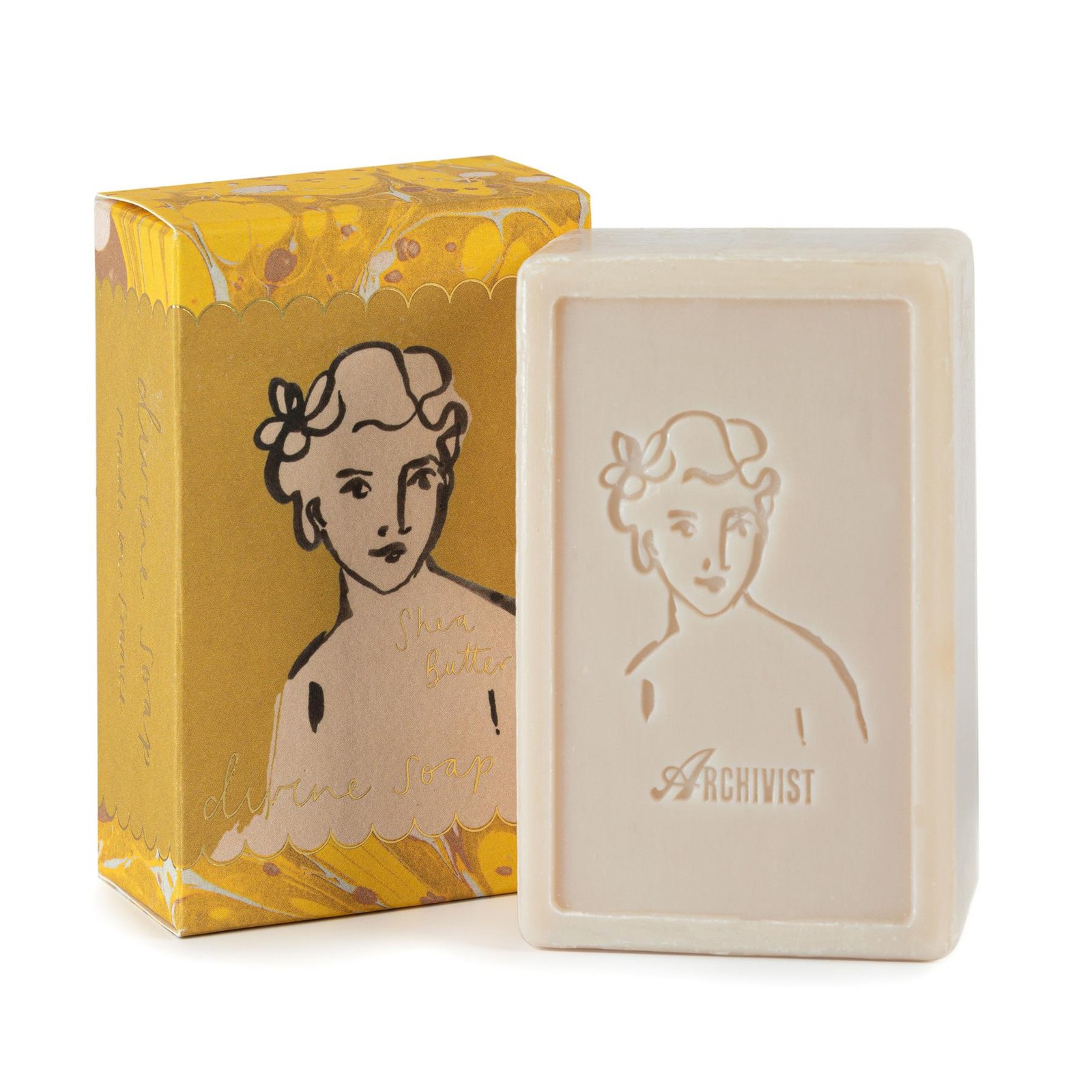 Savon d'Archivist - Hand Soap Bar - Shea Butter - Divine Soap/Wanderlust - 150g