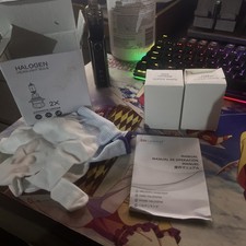 PERPOTAO 9005/HB3 Halogen Bulbs, 12V 65W, 3800K White, High Perfo