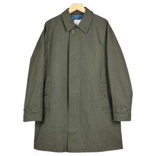 nanamica 2L GORE-TEX Soutien Collar Coat Olive Green Size L Waterproof F/S