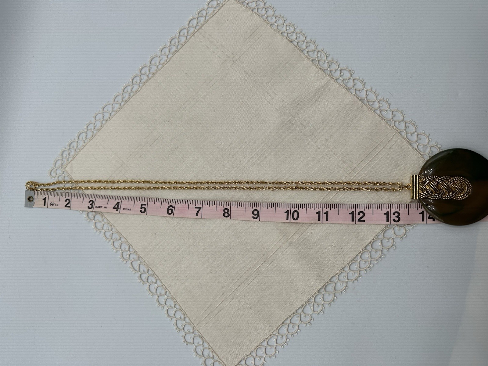 Vintage Max Factor Khara Solid Perfume Pendant & … - image 3