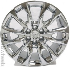 4 New Gm 22 Cadillac Escalade Ext Esv Oem Chrome Wheels Rims 84453001