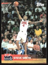 2000-01 Topps Team USA Steve Smith #27 USA Basketball