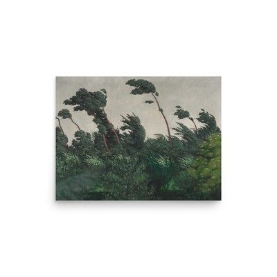 The Wind Félix Vallotton Landscape Vintage Nature Wall Art 1910