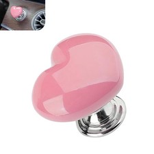 Heart Car Push Start Button, Personalized Push to Start Button Decorative Cov...