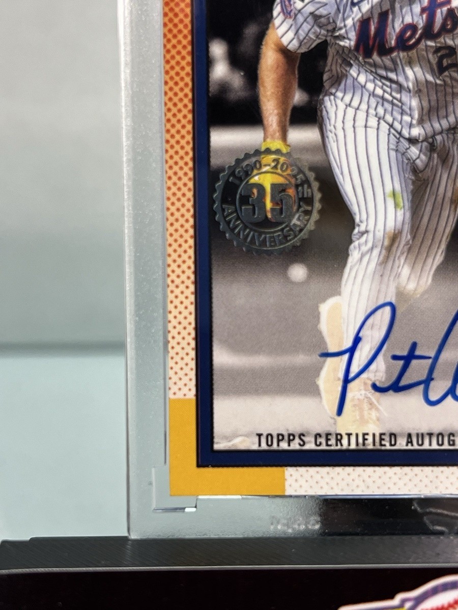 Pete Alonso 2025 Topps Series 2 Anniversary All-Star Auto