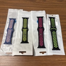 Smart Watch Replacement Silicone 38/40 mm Band Multi Color Lot for Apple Watch
