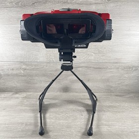 Nintendo Virtual Boy Console Full Recap & New Lens Ribbons w/ AC Adapter Tested