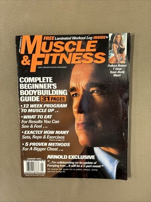 Muscle & Fitness Bodybuilding Magazine / Arnold Schwarzenegger / 1-01