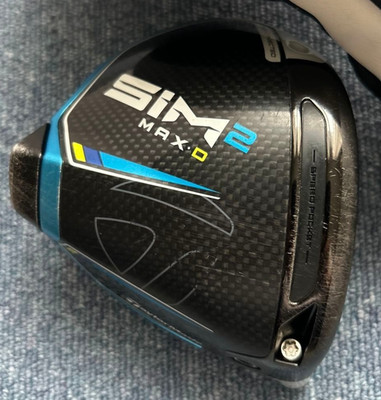 Gebrauchter TaylorMade SIM2 MAX D 10,5 Grad Driver Kopf nur Rechtshänder Japan