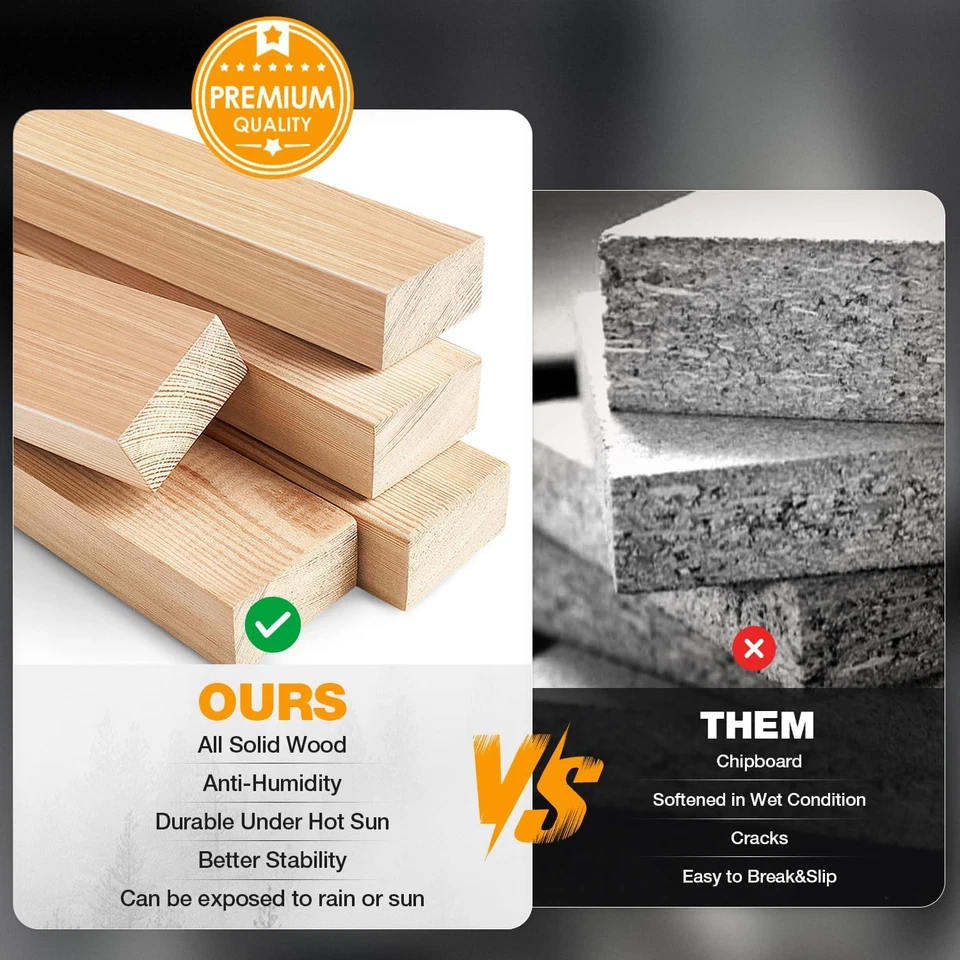 Soportes de caña de pescar para garaje, estante de madera de 3 niveles, capacidad para 10 cañas, almacenamiento de equipo Foto 3 de 4