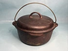 GRISWOLD Cast Iron Tite-Top Self Basting Dutch Oven 1278 C Lid 1288 Erie PA USA