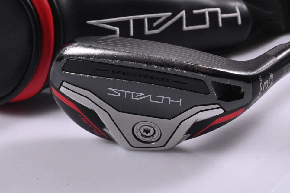 Taylormade Stealth Plus #3 Hybrid / 19.5 Degree / X-Flex HZRDUS Smoke Red RDX 80 - Image 2 of 4