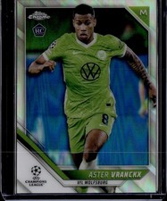 2021-22 Topps Chrome UCL - Aster Vranckx #192 Refractor (RC)