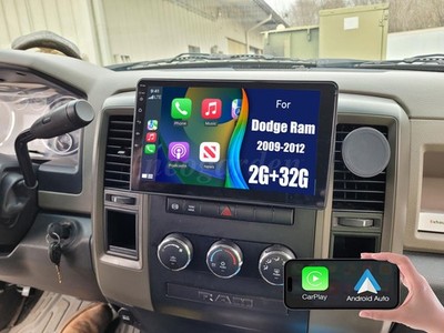 For 2009-2012 Dodge Ram 1500 2500 3500 CarPlay Car Stereo Radio Android 16 GPS