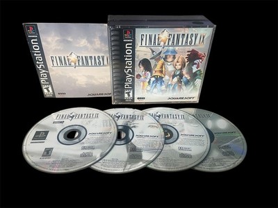 PS1 Final Fantasy IX Black Label Squaresoft CIB w/ Manual PlayStation 1