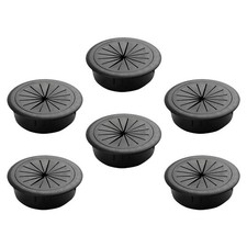 6 Pcs Cable Grommet Plug Hole Grommets Desk Desktop Wiring Cover