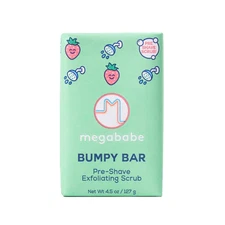 Bumpy Bar | Pre-Shave Exfoliating Scrub | with Shea Butter, Strawberry Fruit Ext