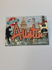 Austin Texas Travel Souvenir Fridge Magnet Howdy From Austin