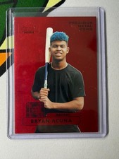2022 Skybox Metal Universe Champions Bryan Acuna Red PMG /100